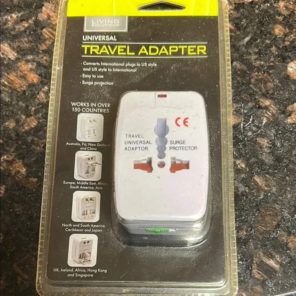 Universal Travel Adapter - White
